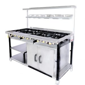 8 BURNER INDIAN COOKER
