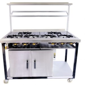 6 BURNER INDIAN COOKER