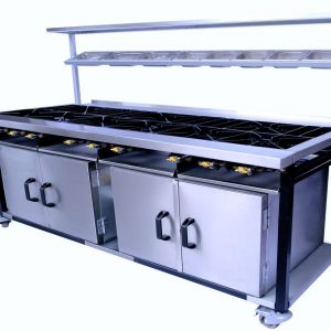 9 BURNER INDIAN COOKER